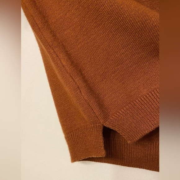 NWT ModerneChild Shoppe Brown Sweater Fringe Ruffle 7Y - Picture 5 of 5